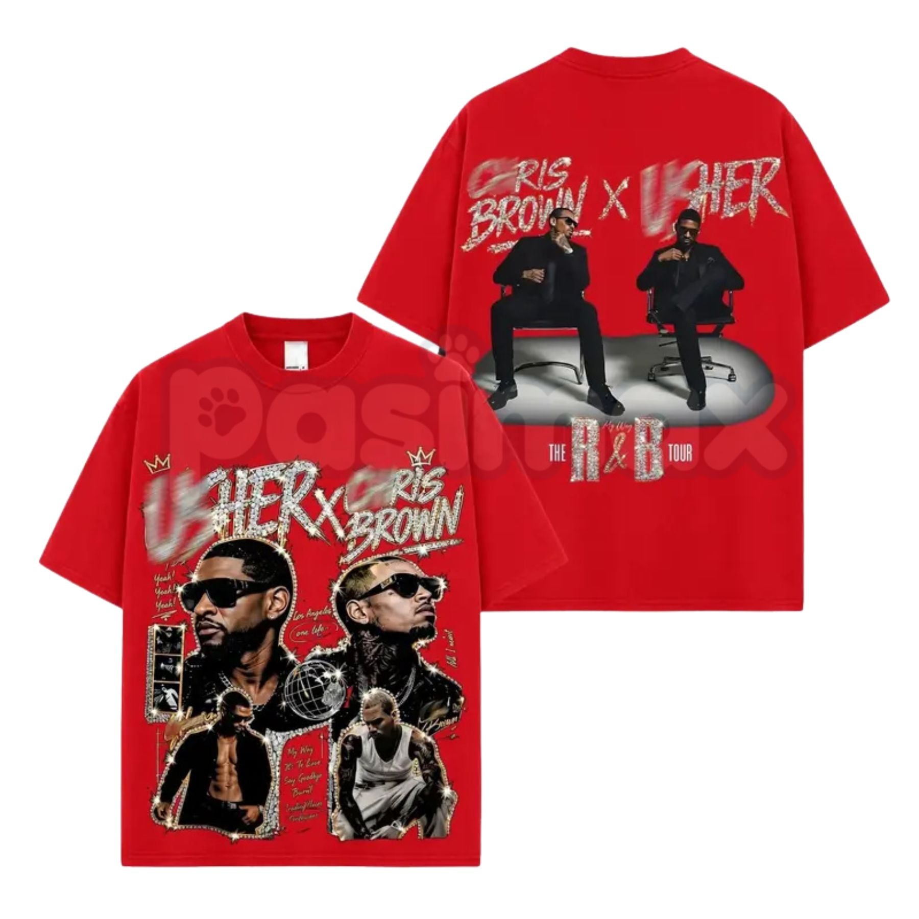 Raymond & Brown "R&B" Tour Graphic T-Shirt – Classic Music Legacy Unisex Crewneck Tee